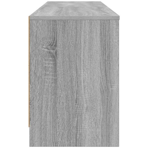  za krevet s policom 2 pcs Siva Sonoma 66 x 33 x 48 cm - Siva Sonoma Slike