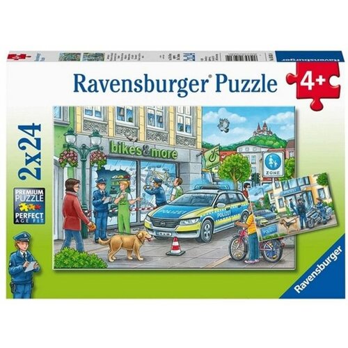 Ravensburger puzzle (slagalice) - Policajci na poslu RA05031 Slike
