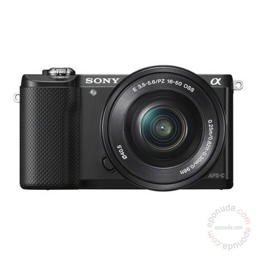 Sony Alpha a5000 (Crna) - ILCE-5000L/B digitalni fotoaparat Slike
