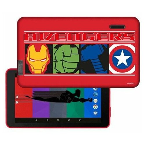 Estar Avengers 7'' Quad Core Arm Cortex A7 1.3 GHz 1GB 8GB 0.3Mpx crveni tablet Slike