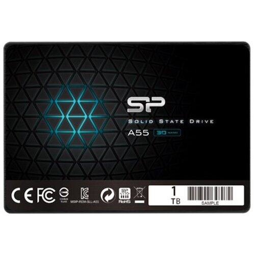 Silicon Power ssd A55 1TB/2.5"/SATA 3/crna Cene