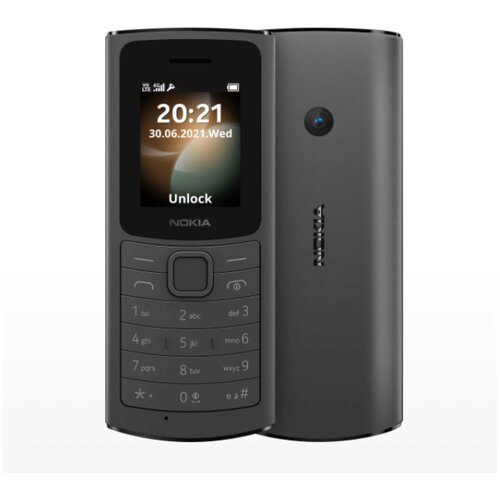 Nokia 110 4G crni mobilni telefon Slike