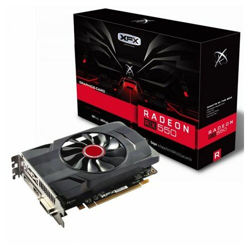 XFX AMD Radeon RX550 Core Edition 2GB GDDR5, HDMI/DVI/DP, RX-550P2SFG5 grafička kartica Slike