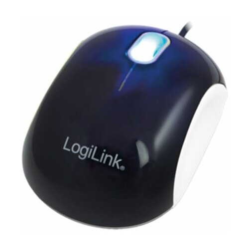Logilink Cooper - Mini Optical USB Mouse, 1000 dpi, Black/White miš Slike