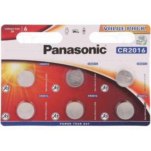 Panasonic Baterije Litijum CR-2016 L/6bp Slike