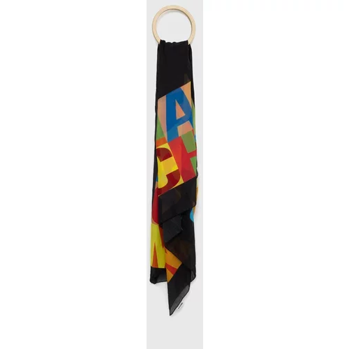 Moschino Marama s dodatkom svile boja: crna, s uzorkom