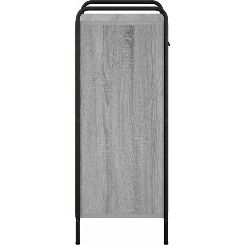  Ormar za cipele 51 x 36 5 x 93 cm Konstruirano drvo Siva Sonoma - Siva Sonoma 51 x 36 5 x 93 cm 1 ladica i 3 police Slike