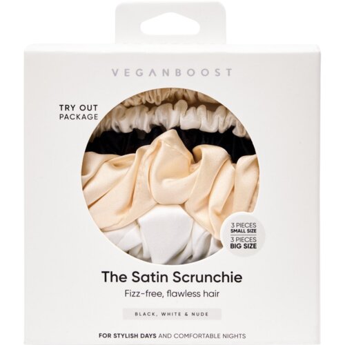  Satenaste Scrunchie gumice za lase - Mix - 6 kos. Cene