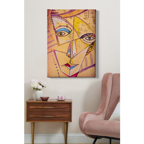 Wallity Slika Kanvas Tablo-80, 70x100 cm Cene