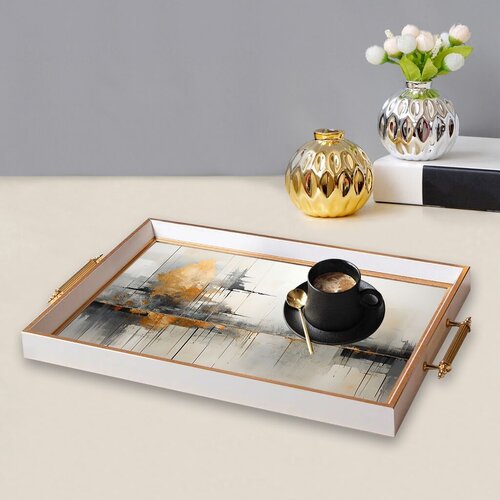 Aberto Design Poslužavnik TPB9811 50 x 29 x 3.5 cm, Šareni Cene