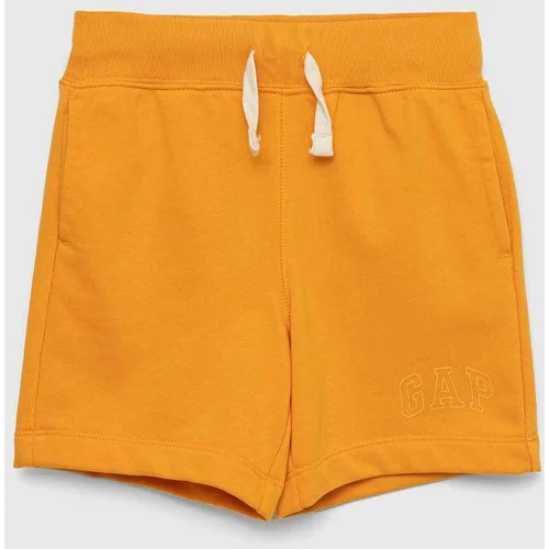 GAP Otroške kratke hlače oranžna barva