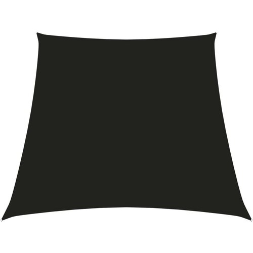  Jedro za za&amp;scaron;titu od sunca od tkanine trapezno 3/4 x 3 m crno Slike