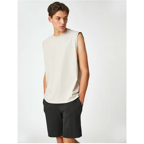 Koton Basic Sleeveless T-Shirt Crew Neck Sleeveless Cotton