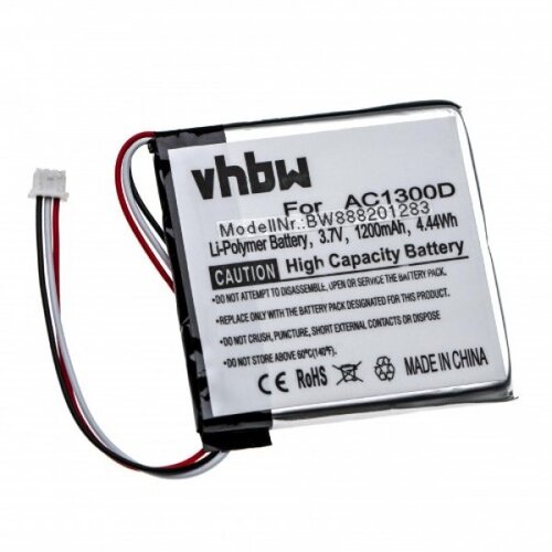 VHBW Baterija za Angelcare AC1300 / AC1320, 1200 mAh Slike