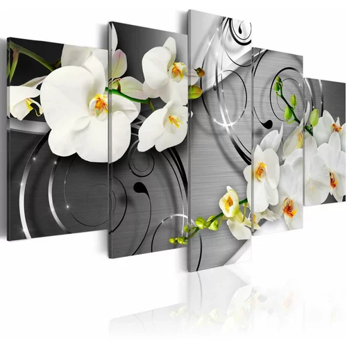  Slika - Milky orchids 100x50