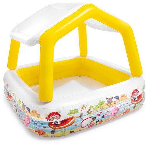 Intex 57470NP bazen s streho 157 x 157 x 122 cm 2 leti + Slike
