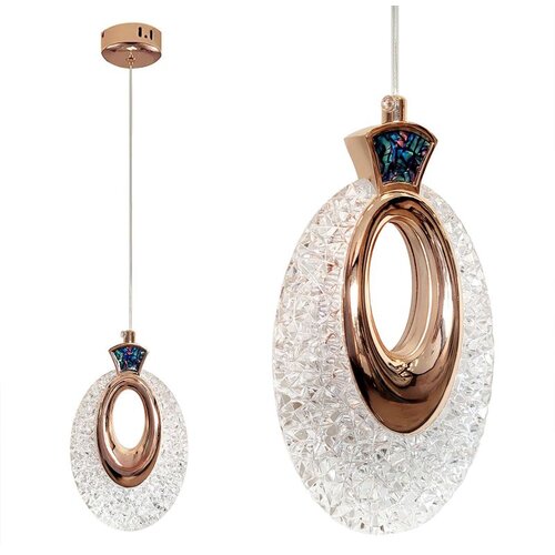 Toolight Viseća Kristalna Lampa LHJ109-1CP LIGHT ROSE GOLD Cijene
