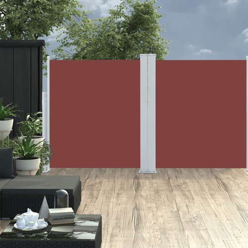 The Living Store Zložljiva stranska tenda rjava 140x600 cm - Stranska Tenda, (21750598) Cene