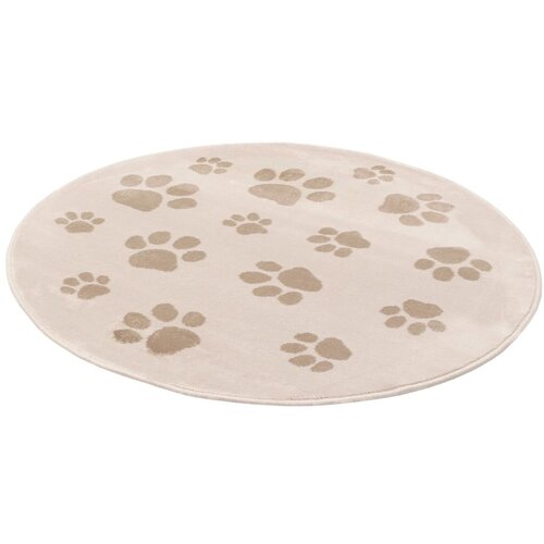 FD Bež otro&amp;scaron;ka preproga &amp;oslash;133 cm Paws Light Beige &amp;ndash; Slike