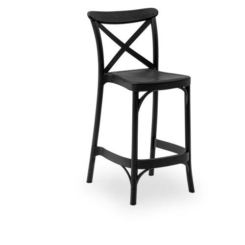 Olimp Sport Tilia polubarska stolica Capri 65cm Black 101040222 Cene