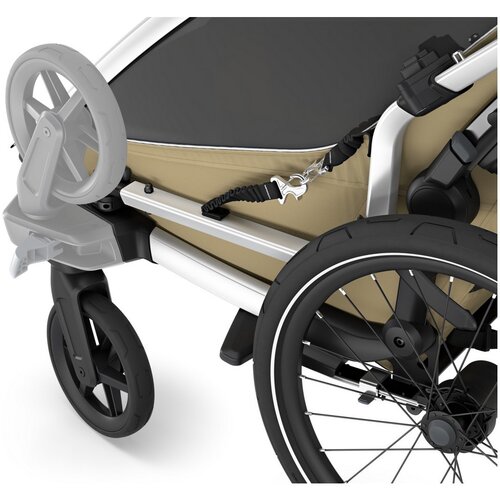 Thule &scaron;portni voziček kolesarski double Chariot Cross 2 faded khaki Cene