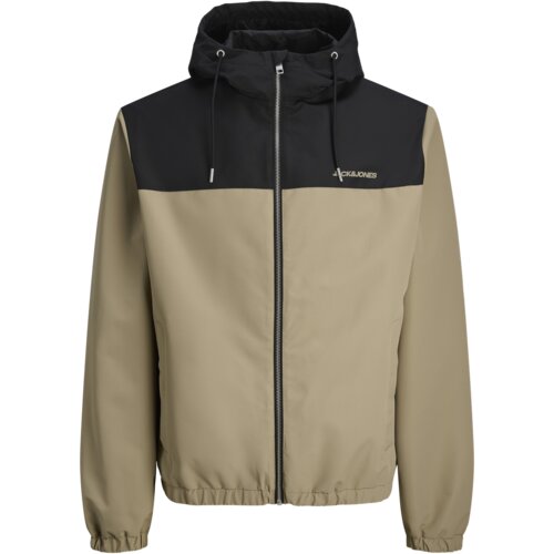 Jack & Jones muška jakna 12268598, Crno-bež Cene