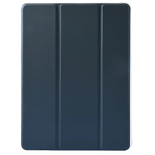 Transparent TPU + PU Leather futrola za iPad 10.2 (2020) - Dark Blue Slike