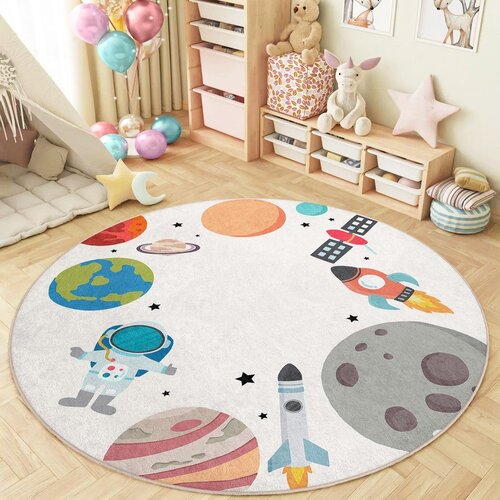 Mila Home Pralna otro&amp;scaron;ka igralna preproga &amp;oslash;120 cm Space Trip &amp;ndash; Slike