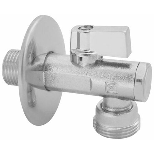 Kovina Krogelni kotni ventil KV 554 (1/2" - 3/4", s filtrom, za pralni stroj, krom) Cene