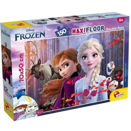 Lisciani Puzzle Maxi Frozen 2u1 složi I oboji - 150 delova Cene