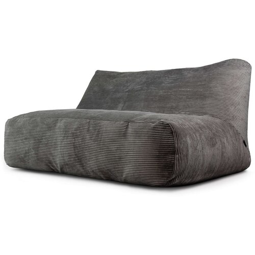 SLOWDOWN Tamno siva vreća za sjedenje od samta Sofa Tube 160 – Cene