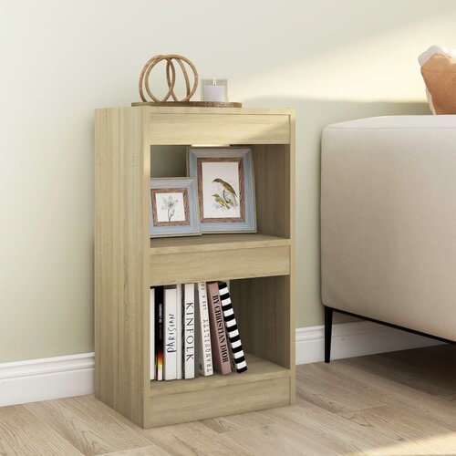 vidaXL knjižna omara/pregrada sonoma hrast 40x30x72 cm Cene