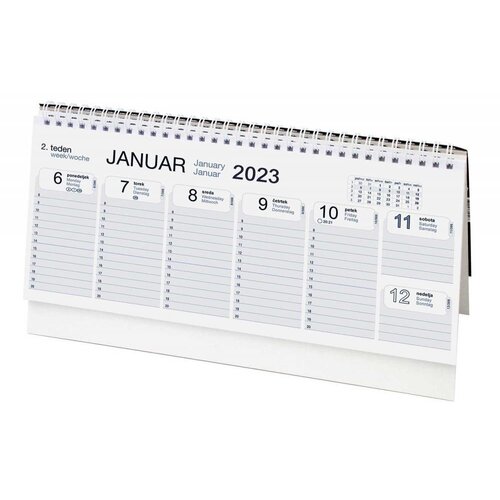  Koledar namizni pokončni 2023 moder PROMOCIJA Cene