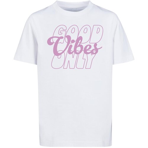 Mister Tee Children&amp;#039;s T-shirt with the inscription &amp;quot;Good Vibes Only&amp;quot; white Slike