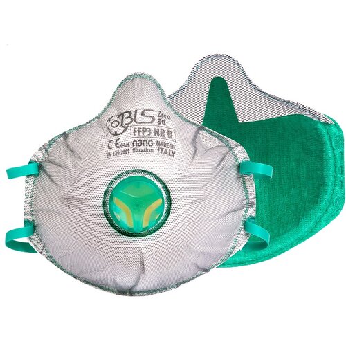 BLS Respirator FFP3 ZERO s ventilom, 10 kom Cene