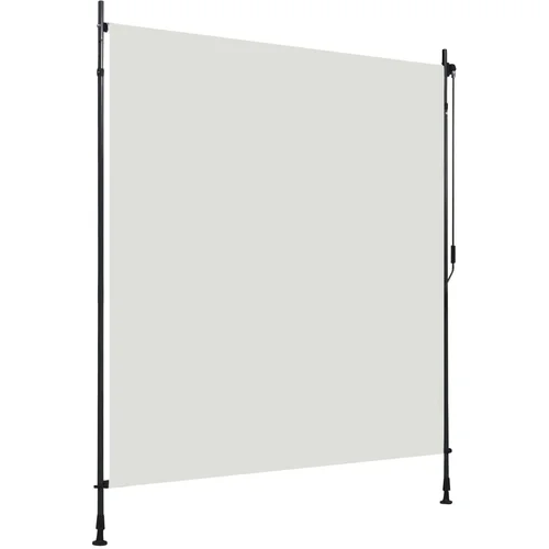 vidaXL Vanjska roleta 200 x 270 cm krem