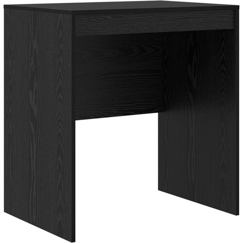 vidaXL Pisalna miza Črna hrast Inženirski les 70 x 50 x 76 cm Vzdržljivo Cene
