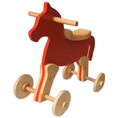 Woody Fashion drvena igračka horse with wheels Cene