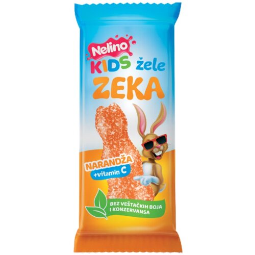Nelly nelino kids žele zeka narandža, 22g Cene