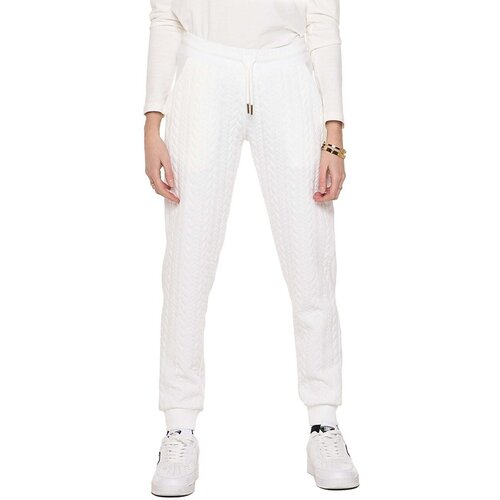 Leone 1947 Spodnji deli trenirke Woman Bonded Sweatpants Relaxed Bela Cene