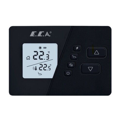 E.C.A. Termostat sobni Wi-Fi On-Off bežični Poly Comfort crni 7006903007 Cijene