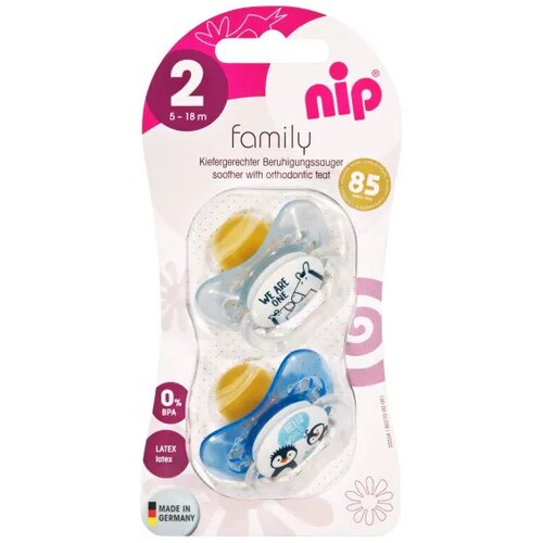 Nip Family kaučuk laža 5-18 2 kom, dječaci Cijene