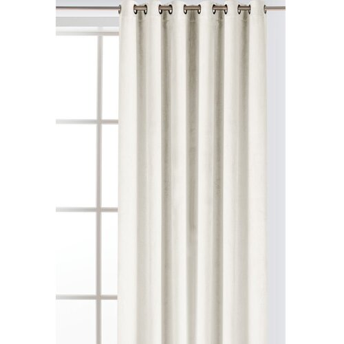 Filumi Kremno bela žametna zavesa za delno zatemnitev 140x270 cm Velto &amp;ndash; Slike