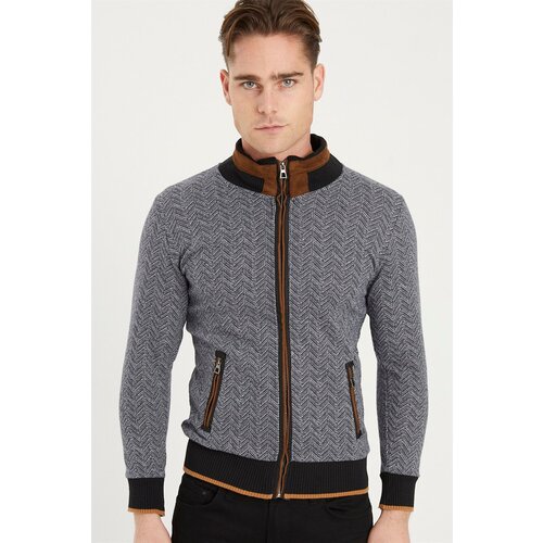 Dewberry 1021 MEN'S SWEATSHIRT-FISHING WHEEL LACQUER BLUE Cene