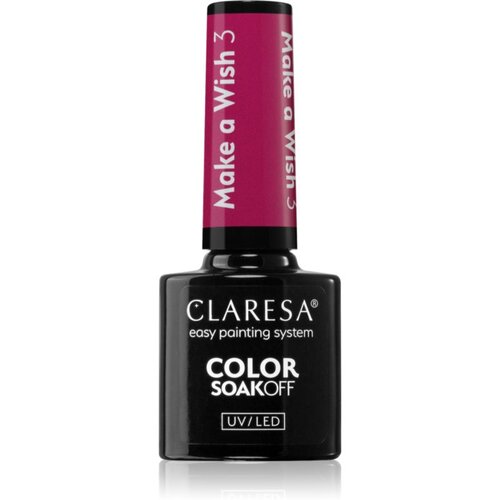 Claresa SoakOff UV/LED Color Make a Wish gel lak za nokte nijansa 3 5 g Cijene