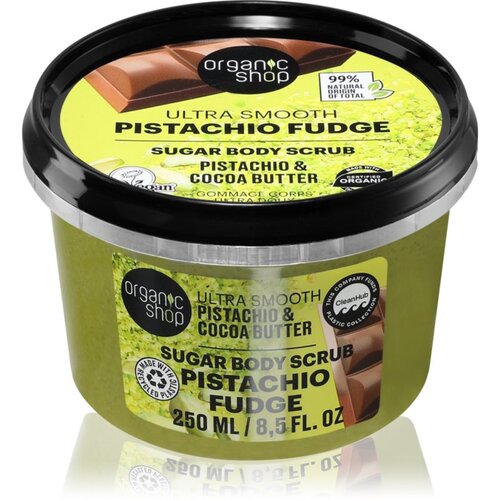 Organic Shop Pistachio Fudge nežni piling za telo 250 ml Cene