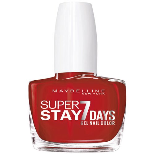Maybelline Superstay 7 Days odtenek 008 Red lak za nohte dolgoobstojen rdeči gel, (21334735) Cene