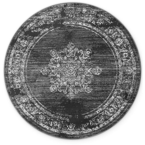 Hanse Home Sivi okrugao tepih ø 120 cm Gloria Lydia – Cene