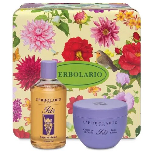 L&amp;#039;Erbolario Set kupka i krema za telo Iris u kutiji Slike