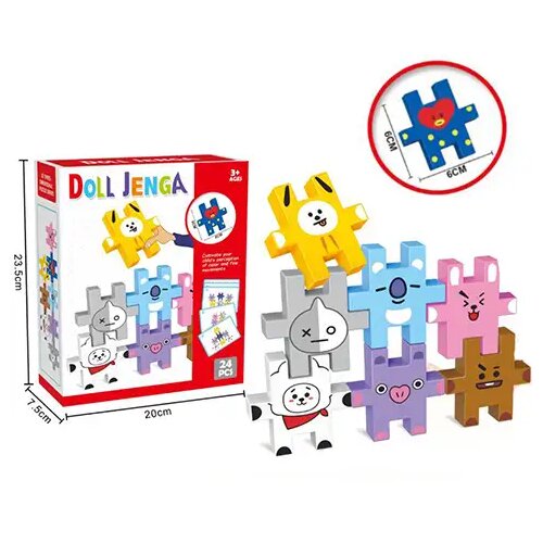 Magic Toys Jenga puzzle 24kom 6cm Cene